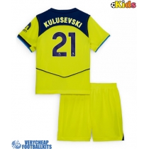 Tottenham Hotspur Dejan Kulusevski #21 Replica Third Minikit 2025-26 Short Sleeve (+ pants)